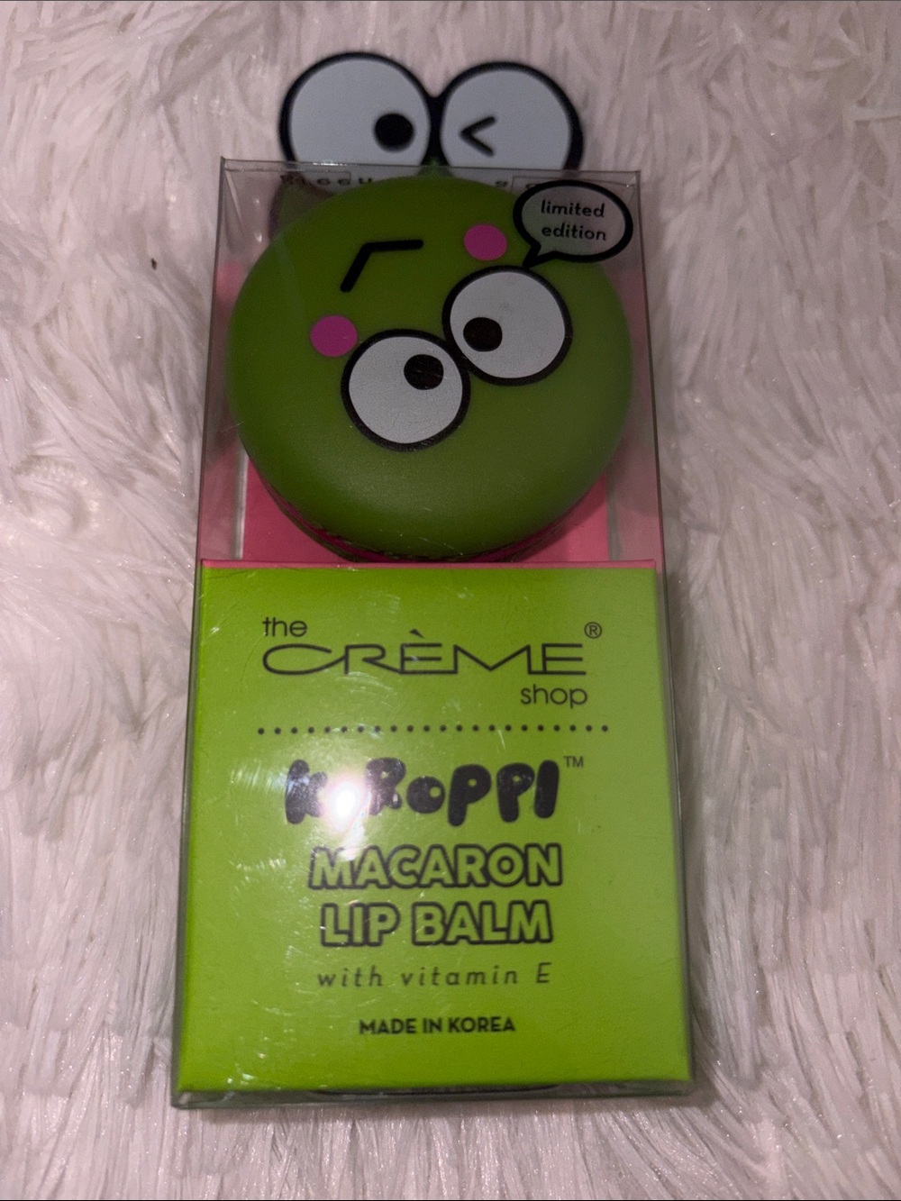 The Creme Shop Keroppi Macaron Lip Balm